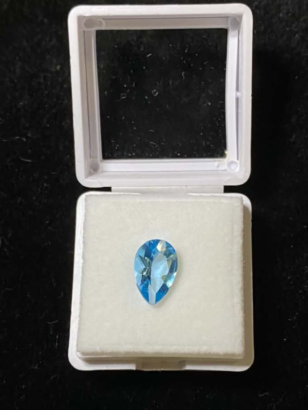 Genuine Natural Swiss Blue Topaz 2.3CT December Birthstone DIY Jewelry